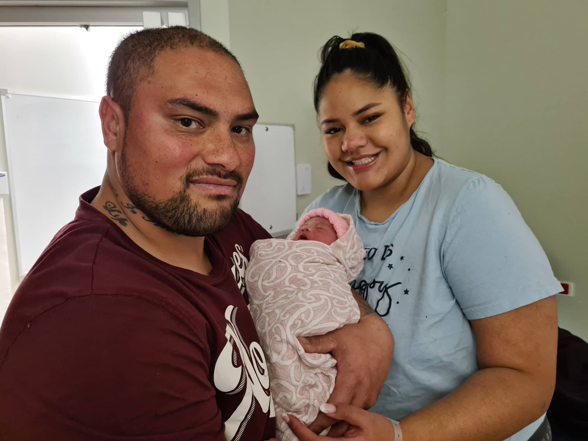 pacific newborn and parents