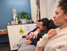 young pasefika women pregnancy class
